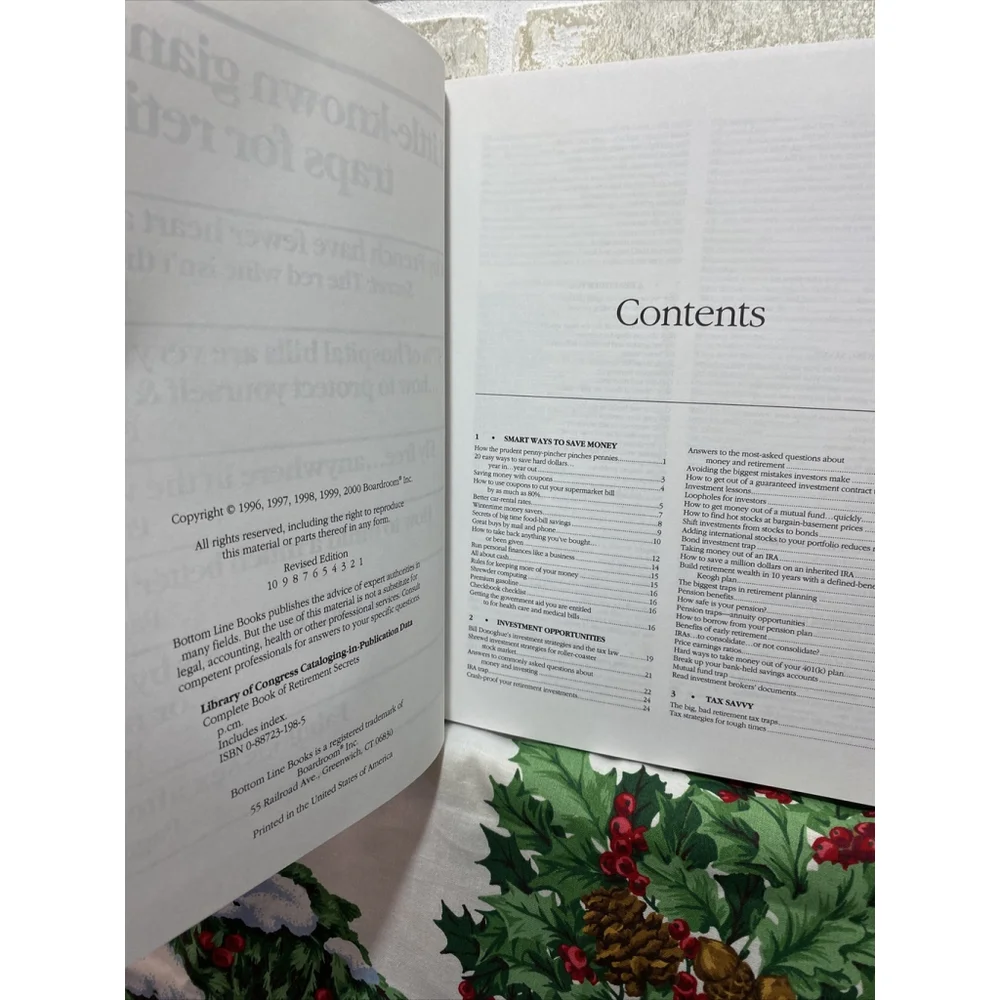 THE COMPLETE BOOK OF RETIREMENT SECRETS Board Room Inc Hardcover
